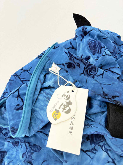 JM Blue Print Size XLarge Midi Dress