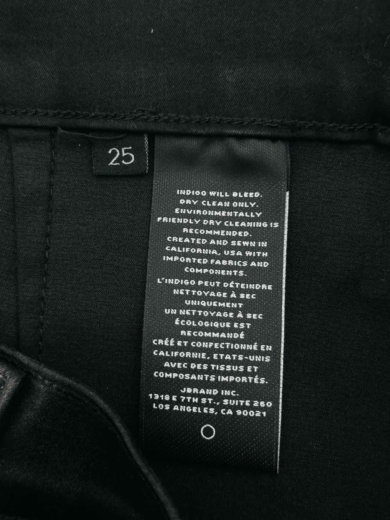 J BRAND Black Size 25 Midi Skirt