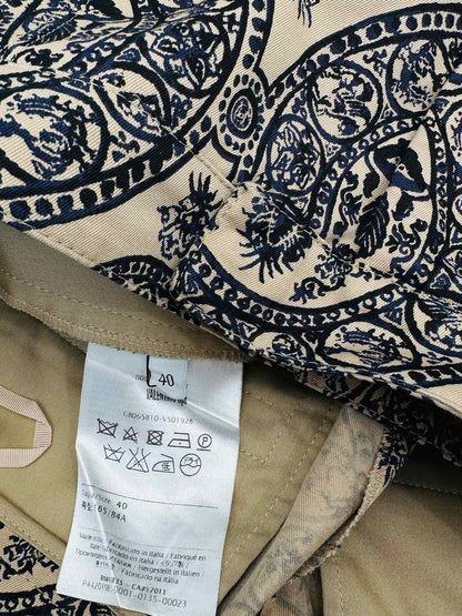 VALENTINO Beige & Black Size US 4 Pants