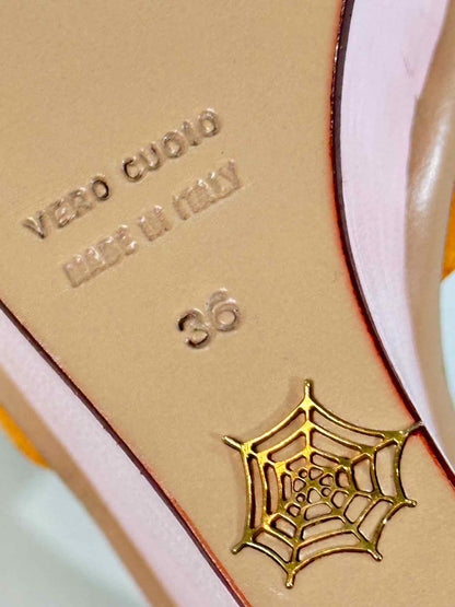 CHARLOTTE OLYMPIA Orange & Pink Size EU 36 Wedges