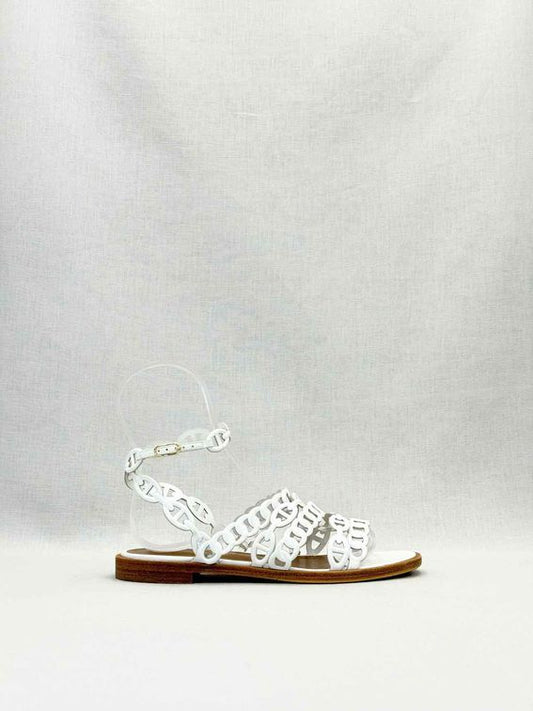 HERMES Kalliste White Size EU 35 Sandals