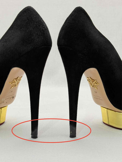 CHARLOTTE OLYMPIA Dolly Black Size EU 40 Pumps