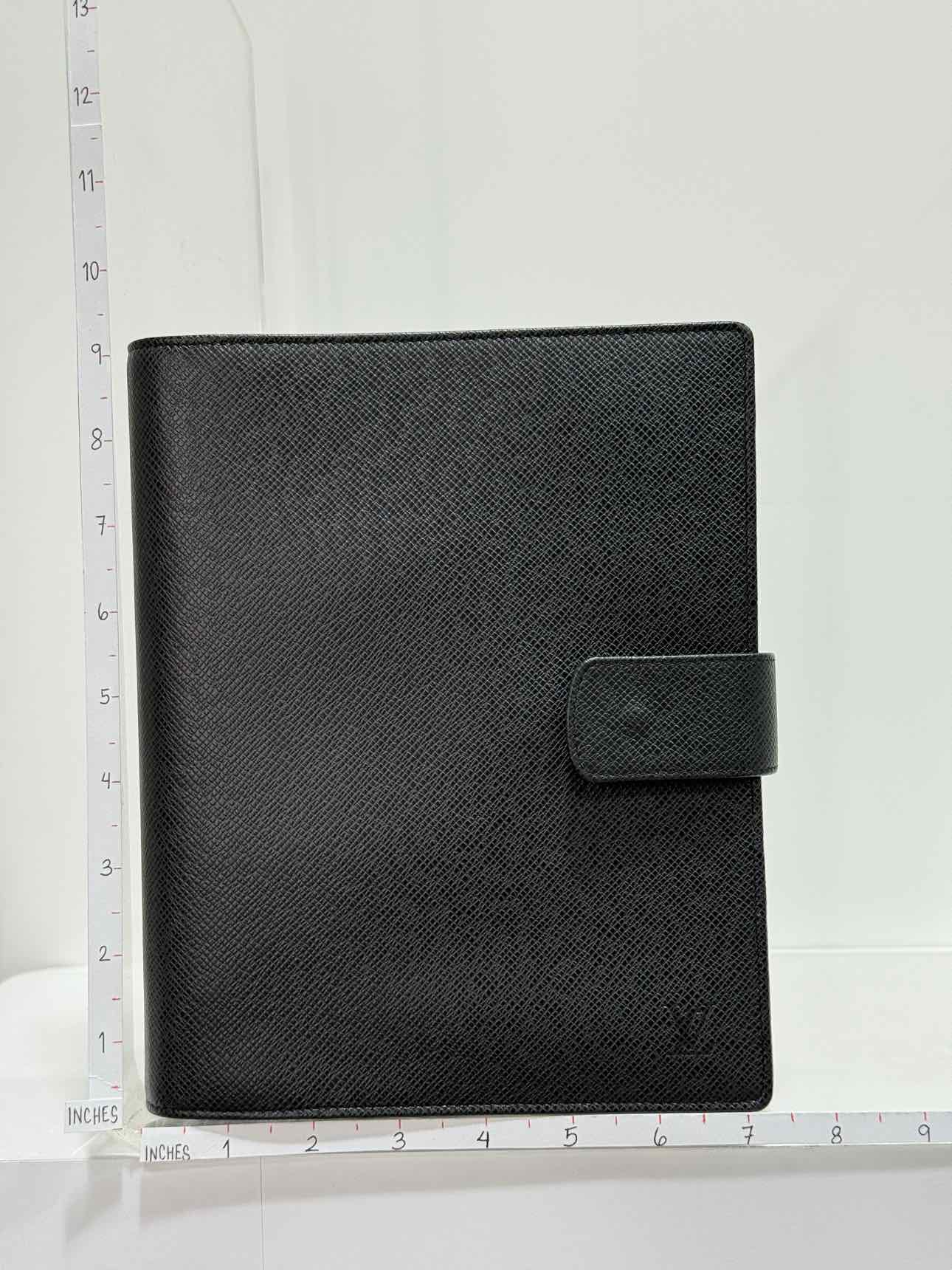 LOUIS VUITTON Black Agenda Cover