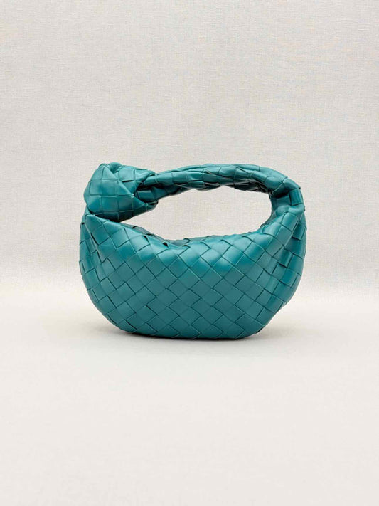 BOTTEGA VENETA Jodie Green Woven Hobo bag