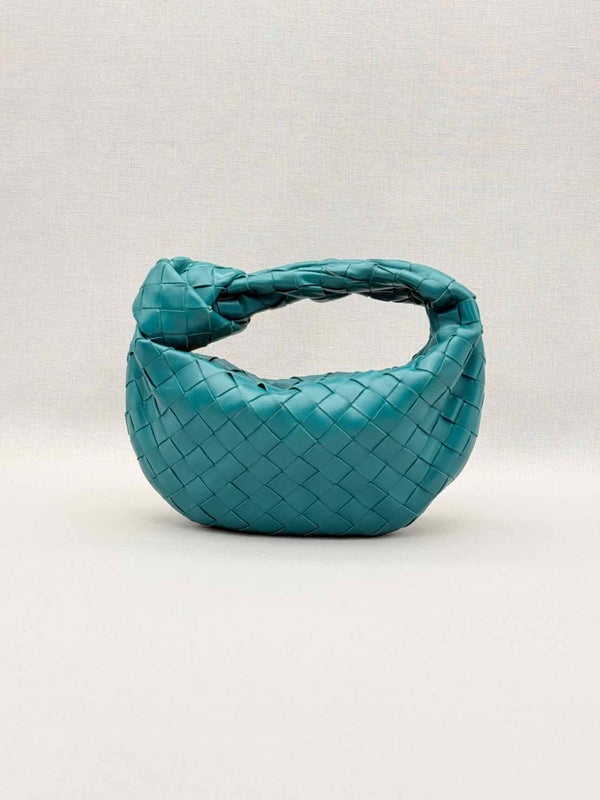 BOTTEGA VENETA Jodie Green Woven Hobo bag
