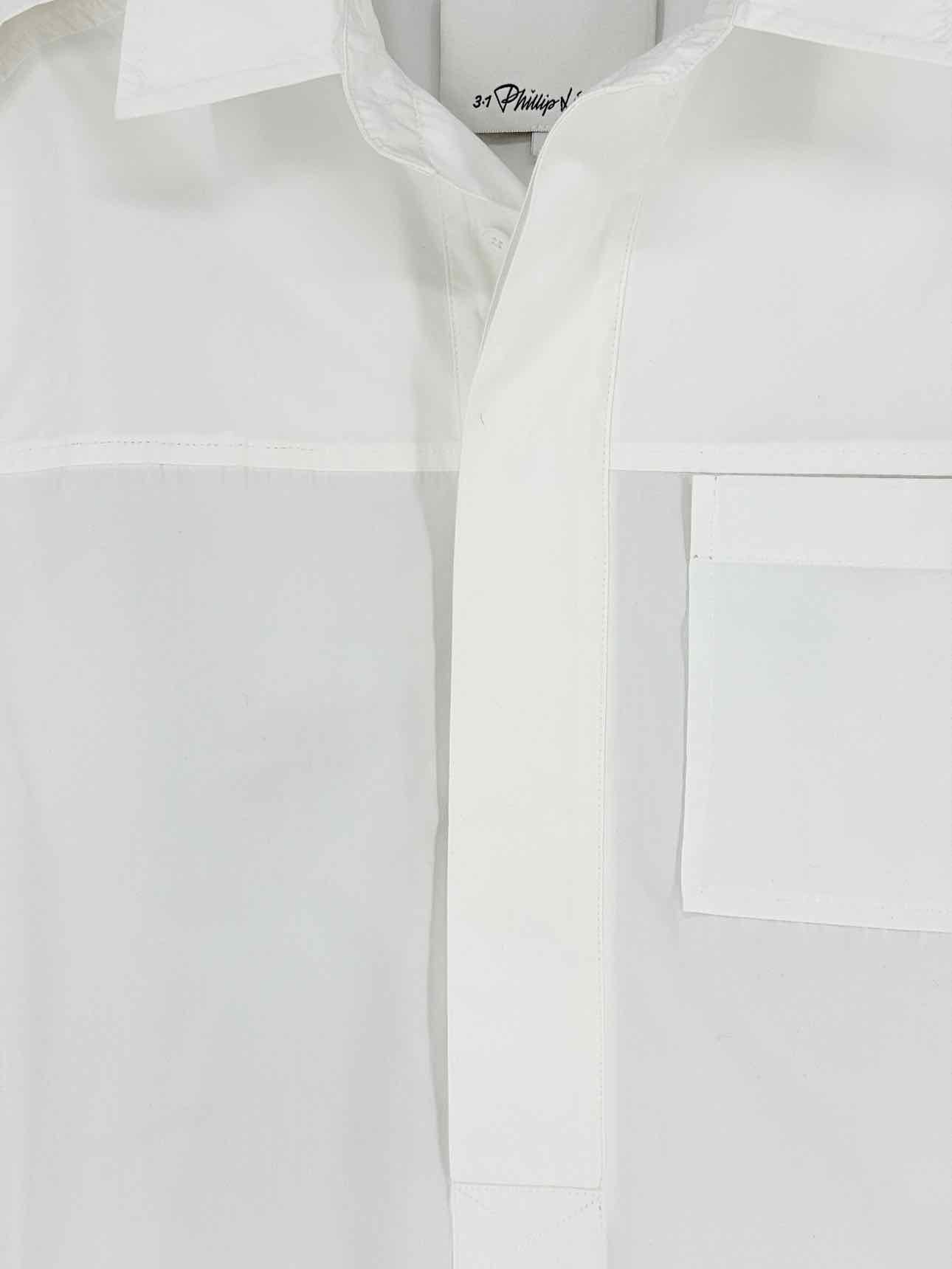 3.1 PHILLIP LIM White Size Small Shirt