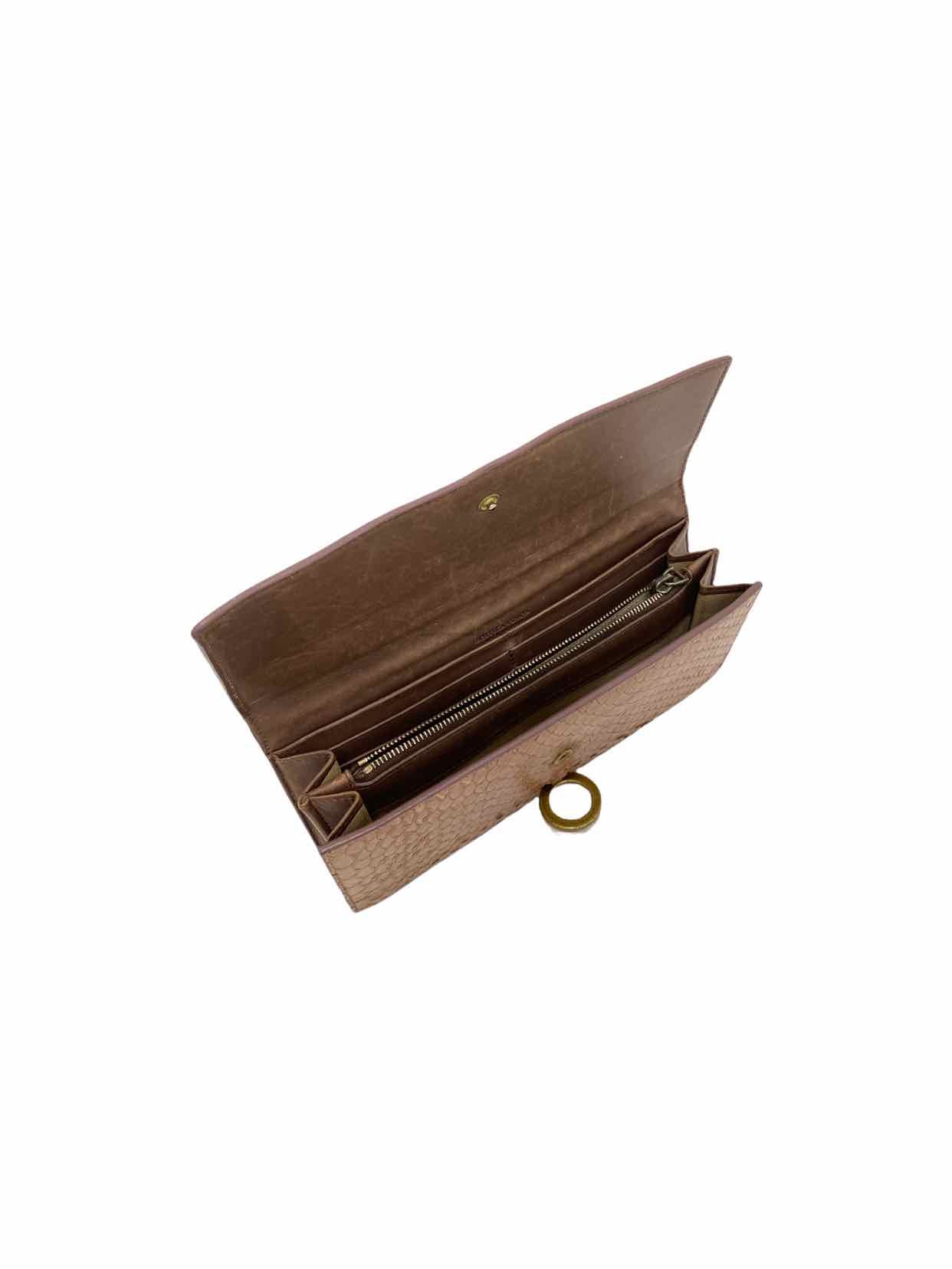 BOTTEGA VENETA Brown Continental Wallet