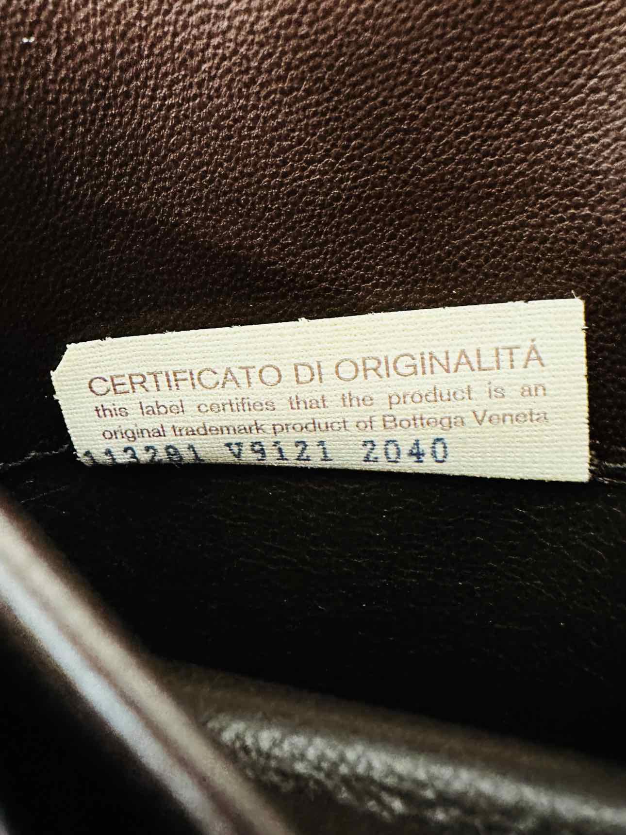 BOTTEGA VENETA Brown Travel Wallet