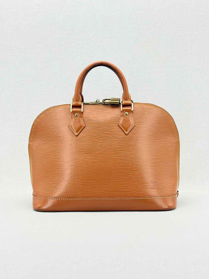LOUIS VUITTON Alma Camel Top Handle