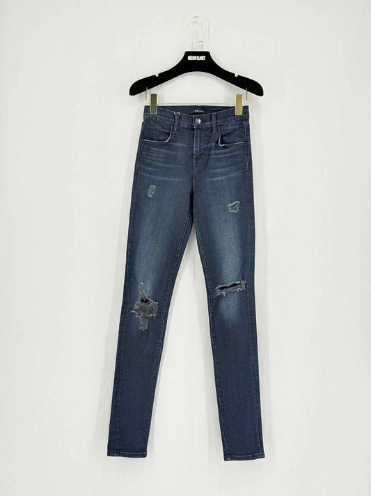 J BRAND Skinny Dark Blue Size 23 Jeans