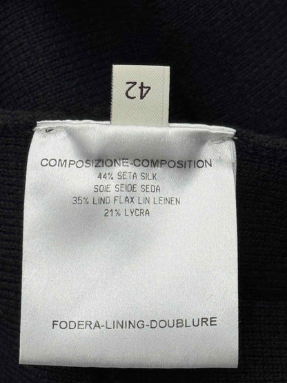 STELLA MCCARTNEY Bandage Black Size US 6 Midi Dress