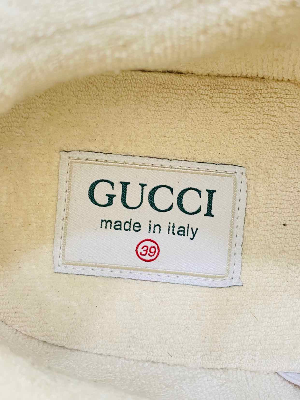 GUCCI Ultrapace White Multicolor Size EU 39 Sneakers