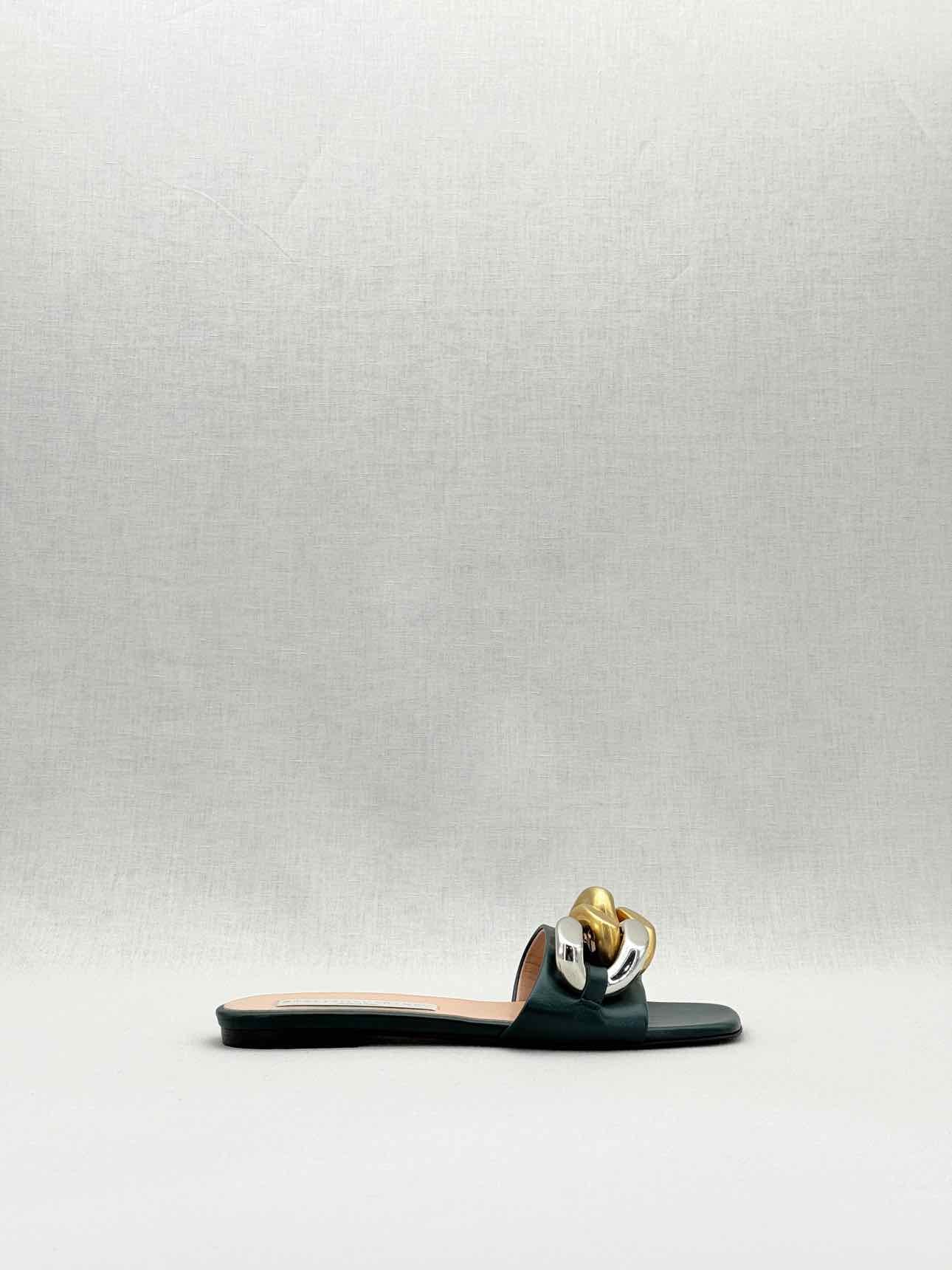 STELLA MCCARTNEY Falabella Green Size EU 36 Sandals