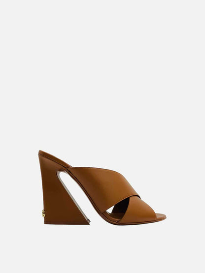 DOLCE & GABBANA Keira Brown Mules 41