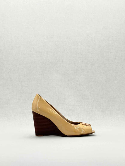 TORY BURCH Beige Size EU 36 Wedges