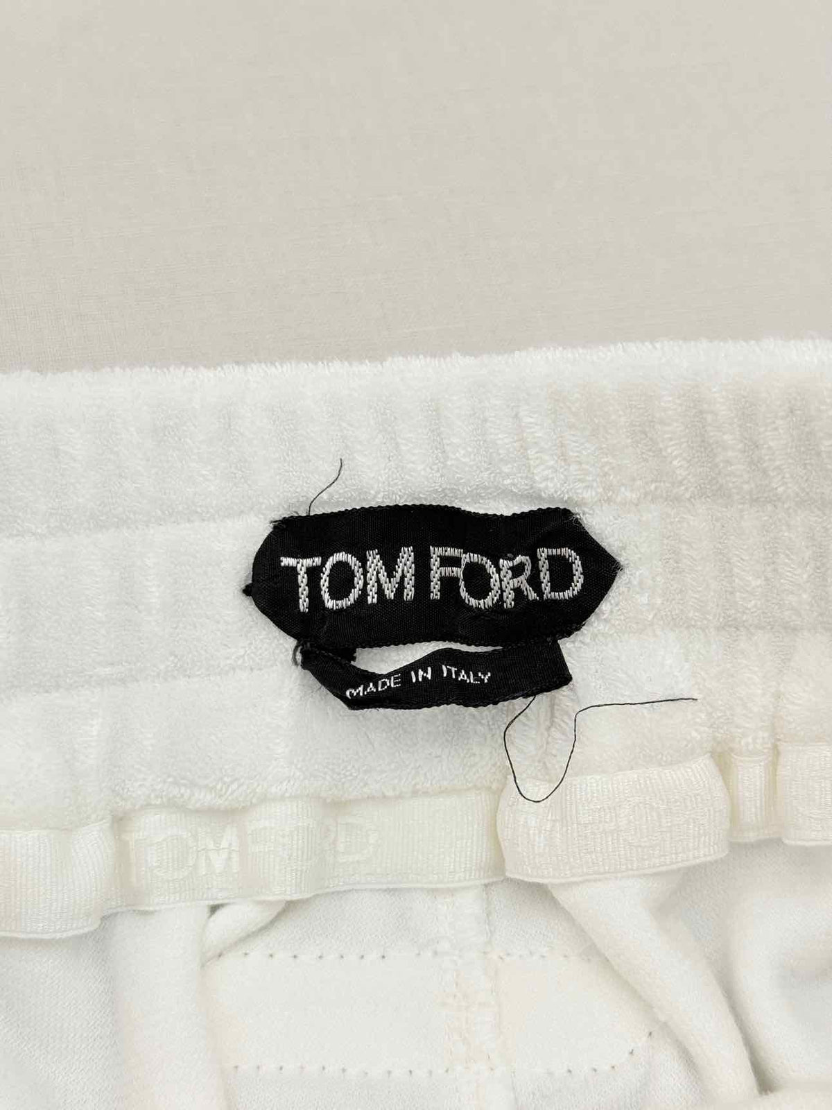 TOM FORD White Size Small Tracksuit Bottom