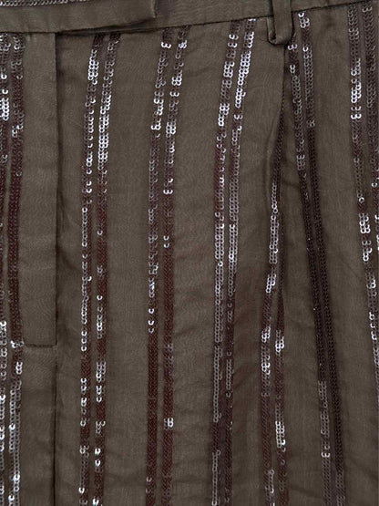 BRUNELLO CUCINELLI Brown Size US 4 Outfit Set