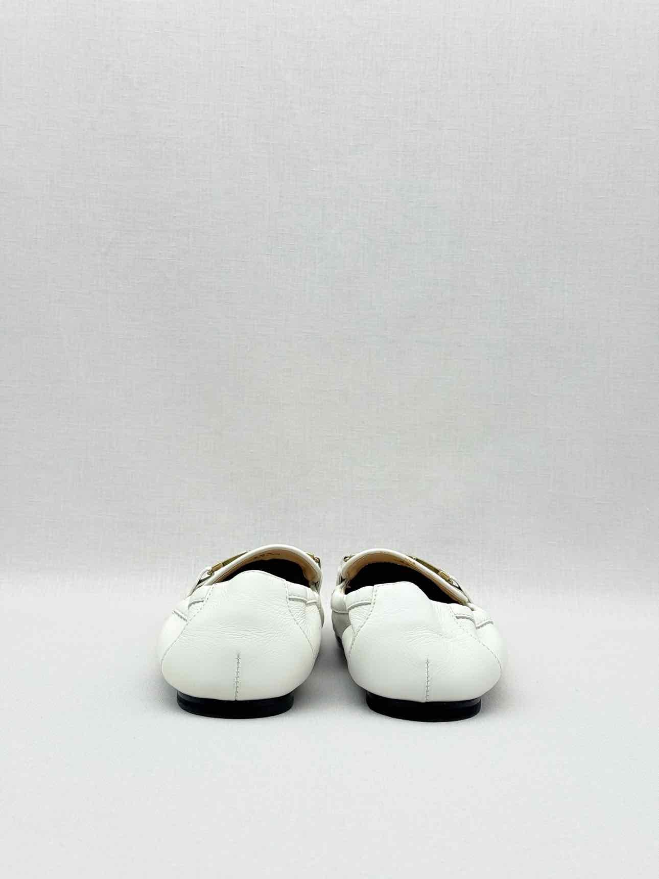 TOD'S White Size EU 38.5 Loafers