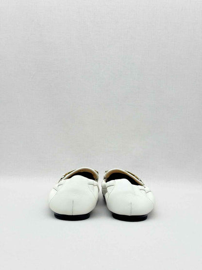 TOD'S White Size EU 38.5 Loafers