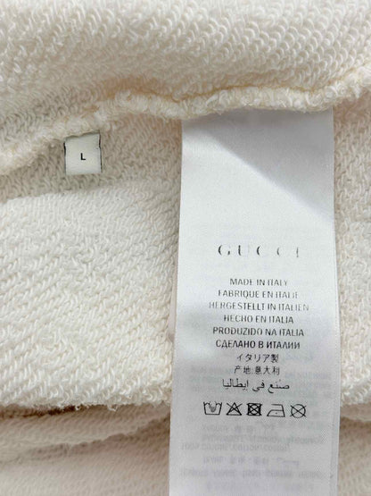 GUCCI Off-white Multicolor Size Large Hoodie