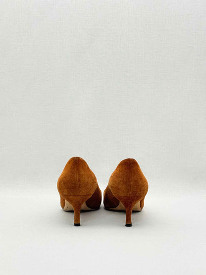 MANOLO BLAHNIK Srila Brown Size EU 36 Pumps