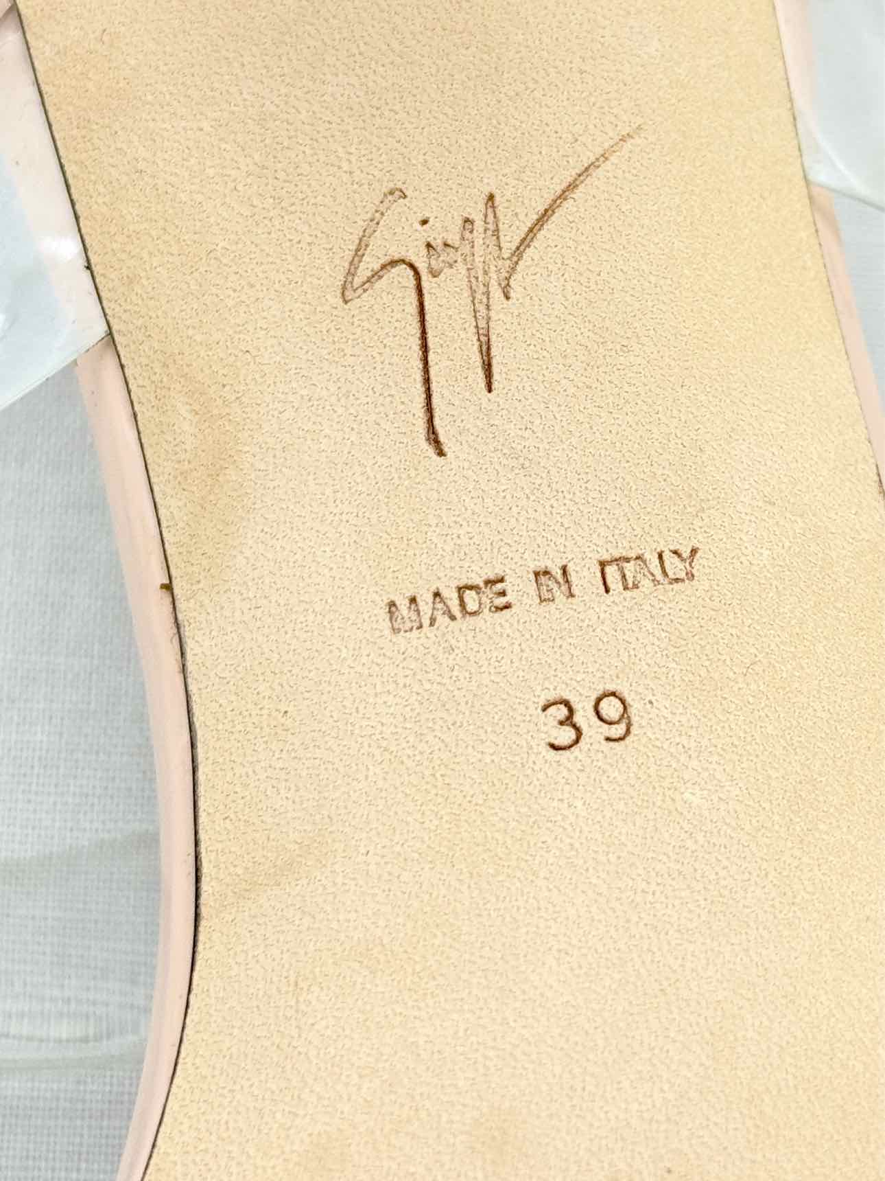 GUISEPPE ZANOTTI Flaminia Pink Size EU 39 Mules