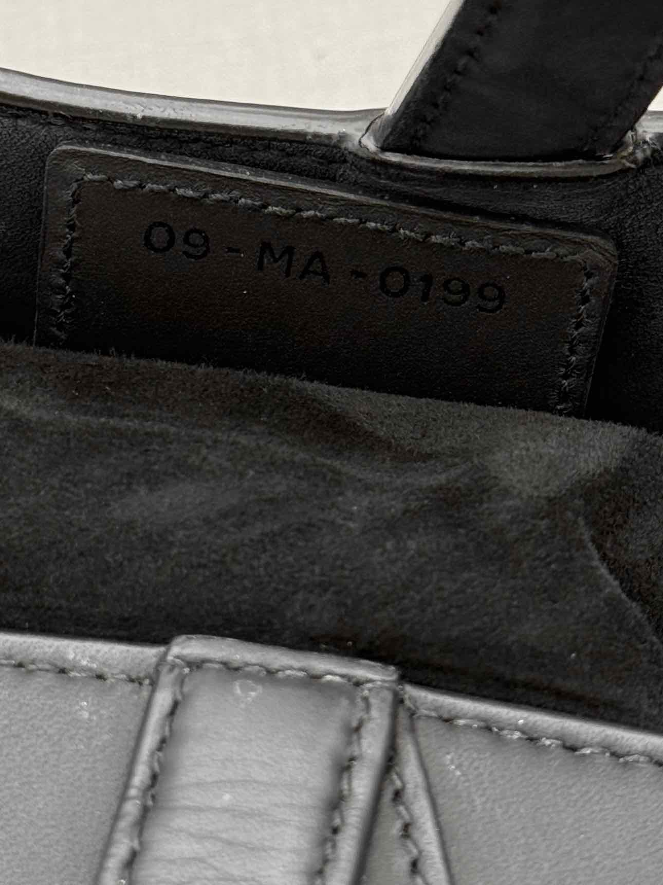 CHRISTIAN DIOR Ultra Matte Black Saddle Bag