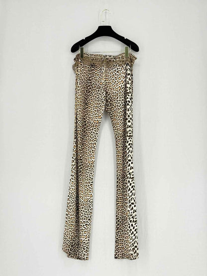 ROBERTO CAVALLI Brown Multicolor Size US 10 Outfit Set