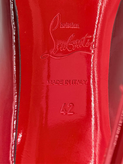 CHRISTIAN LOUBOUTIN Kate Red & Black Size EU 42 Pumps