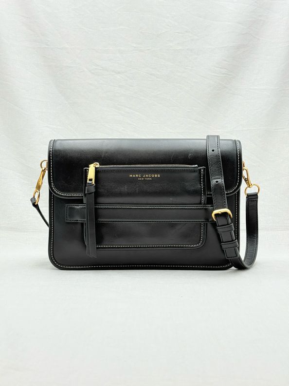 MARC JACOBS Madison Black Shoulder Bag