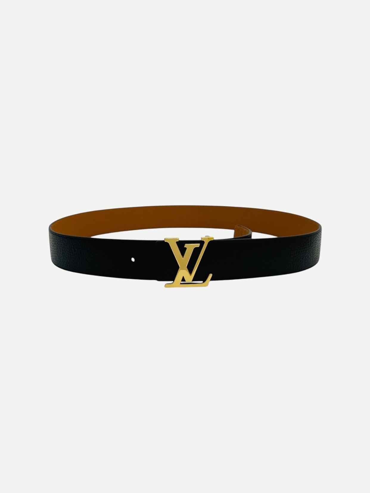 LOUIS VUITTON LV Initiales Black Belt