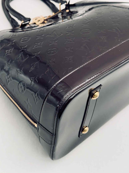 LOUIS VUITTON Alma Amarante Monogram Top Handle