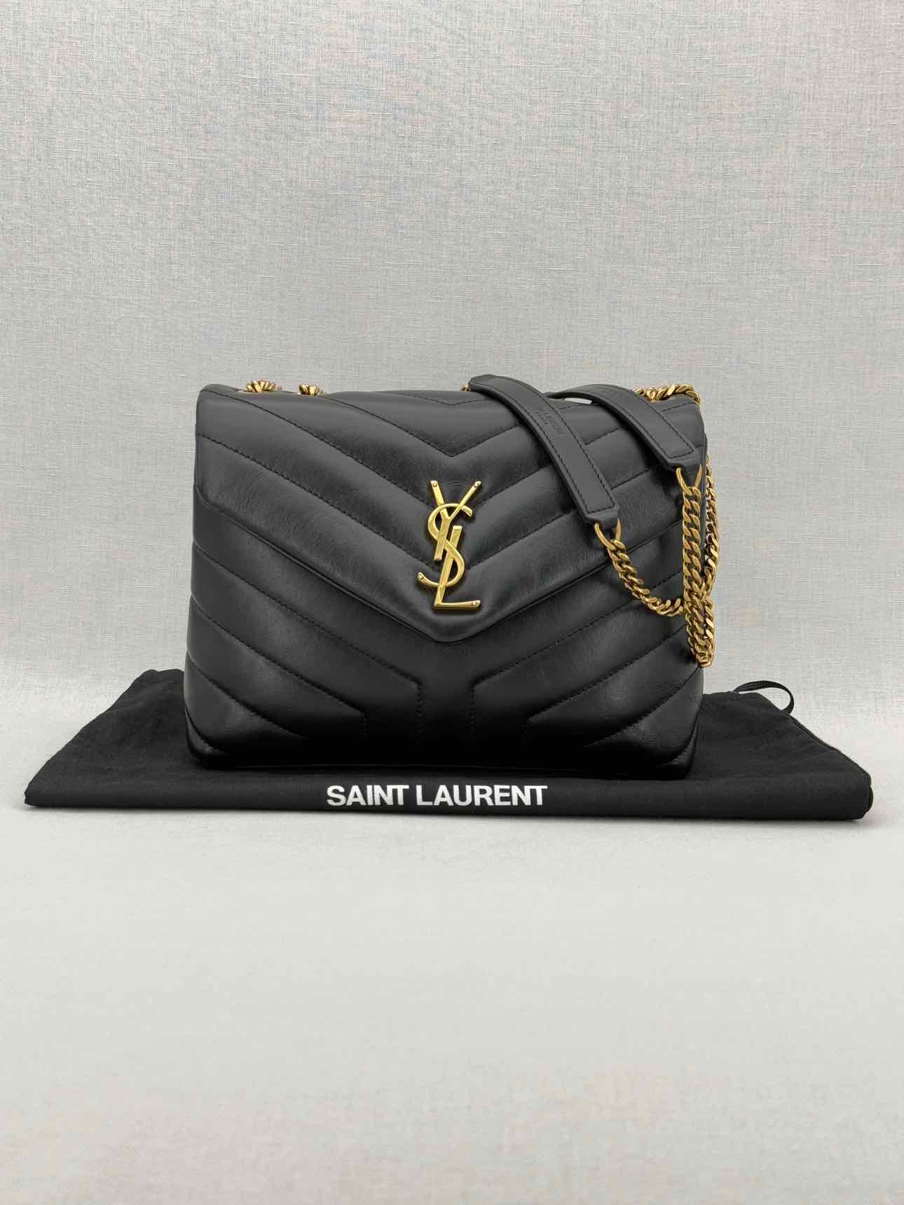YVES SAINT LAURENT Loulou Black Shoulder Bag