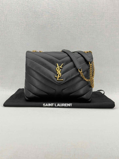 YVES SAINT LAURENT Loulou Black Shoulder Bag