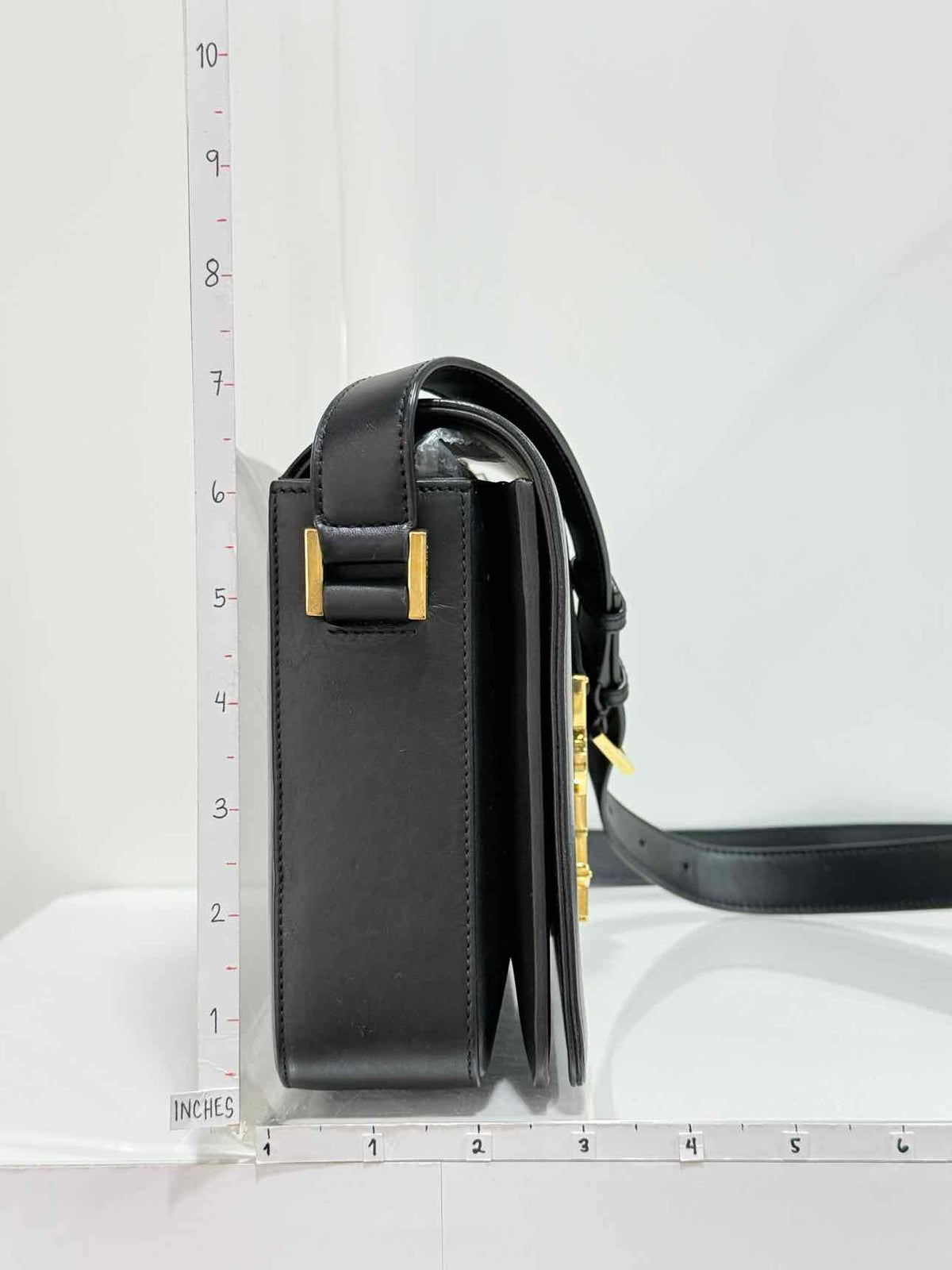 SAINT LAURENT Monogram Universite Black Crossbody