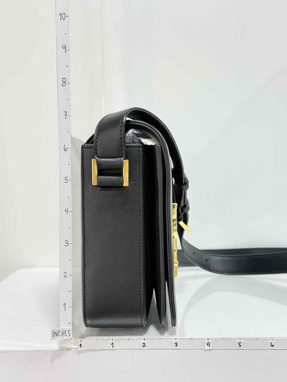 SAINT LAURENT Monogram Universite Black Crossbody