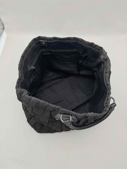PRADA Tessuto Black Tote Bag