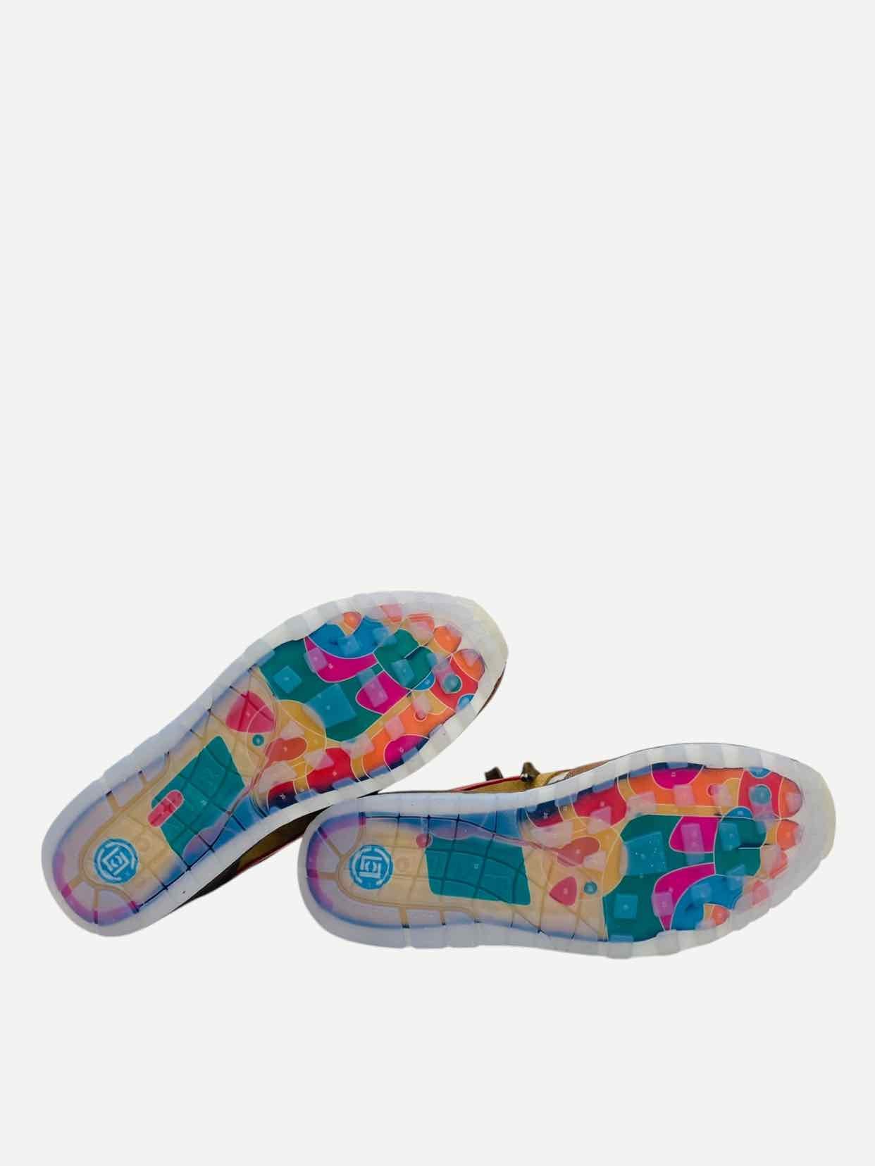 NIKE Brown Multicolor Size EU 42.5 Sneakers