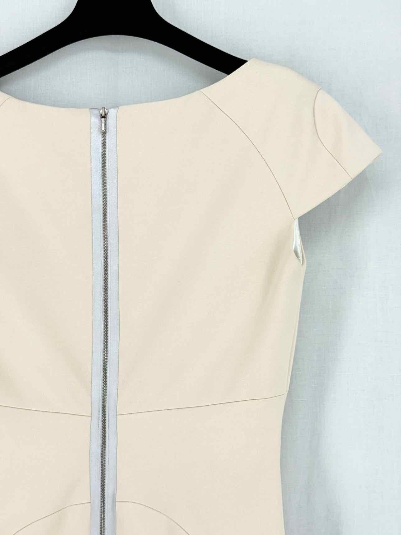 VICTORIA BECKHAM Cream Size US 10 Knee Length Dress