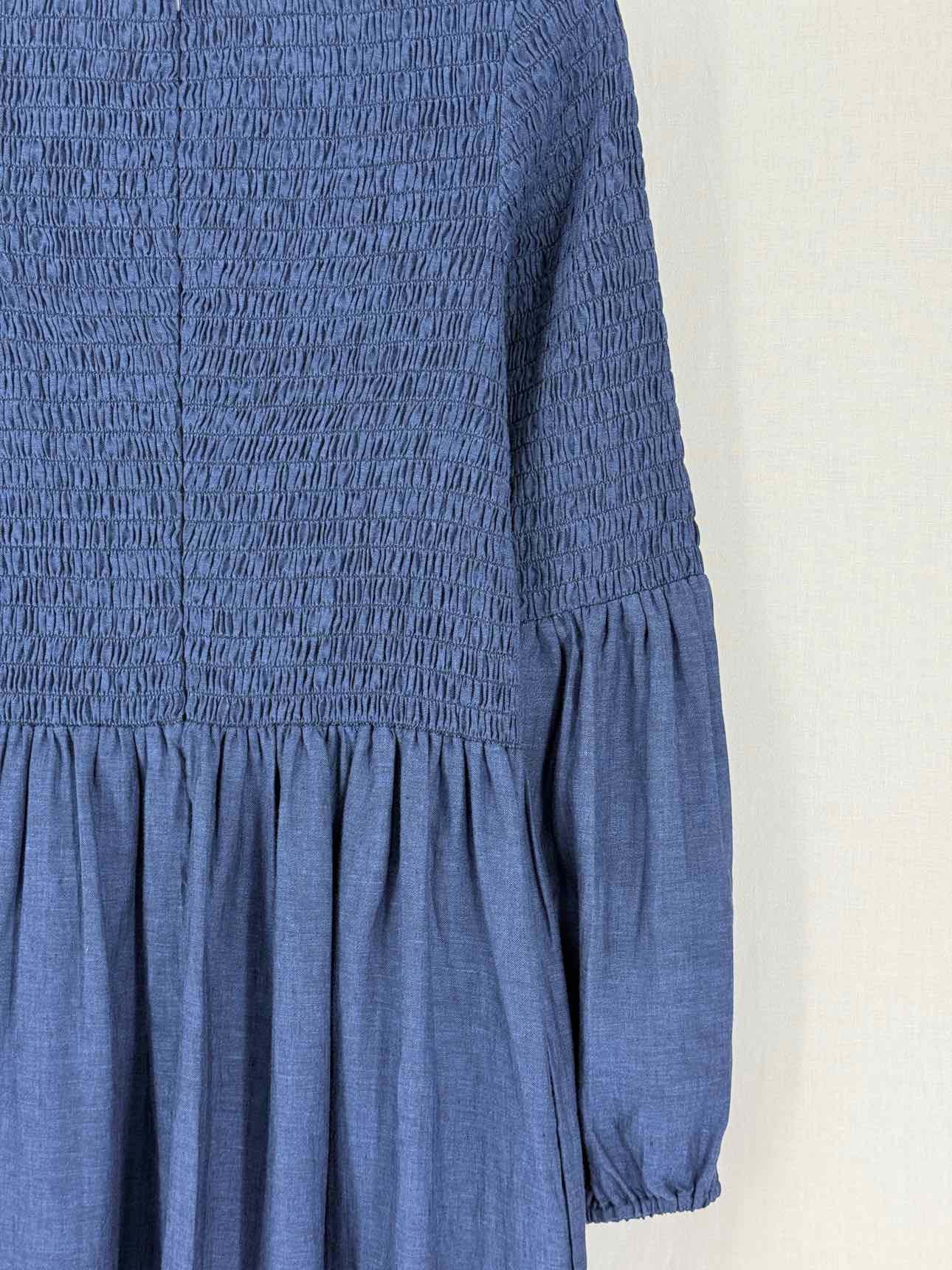 COCO SHOP Midnight Blue Size Small Midi Dress