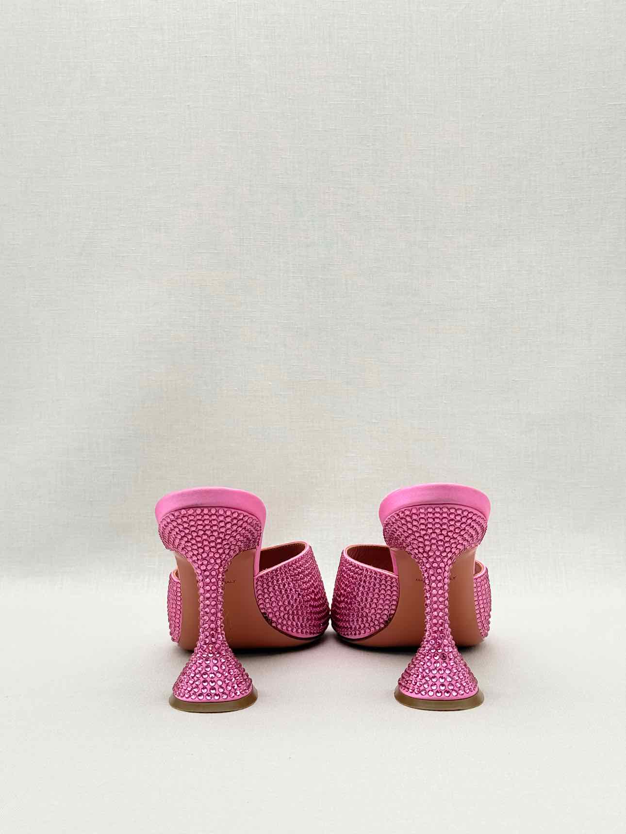 AMINA MUADDI Lupita Pink Size EU 38 Mules