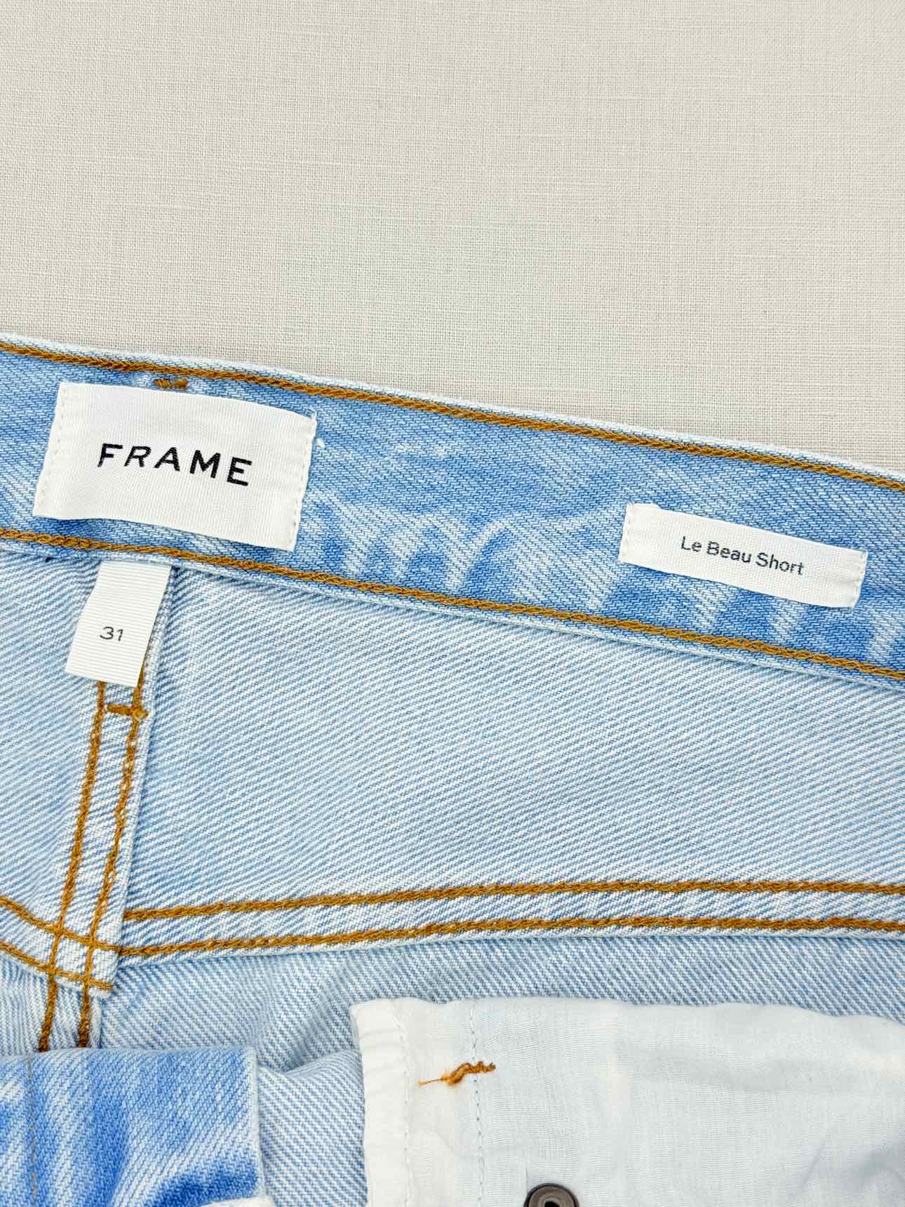 FRAME Denim Blue Size 31 Shorts