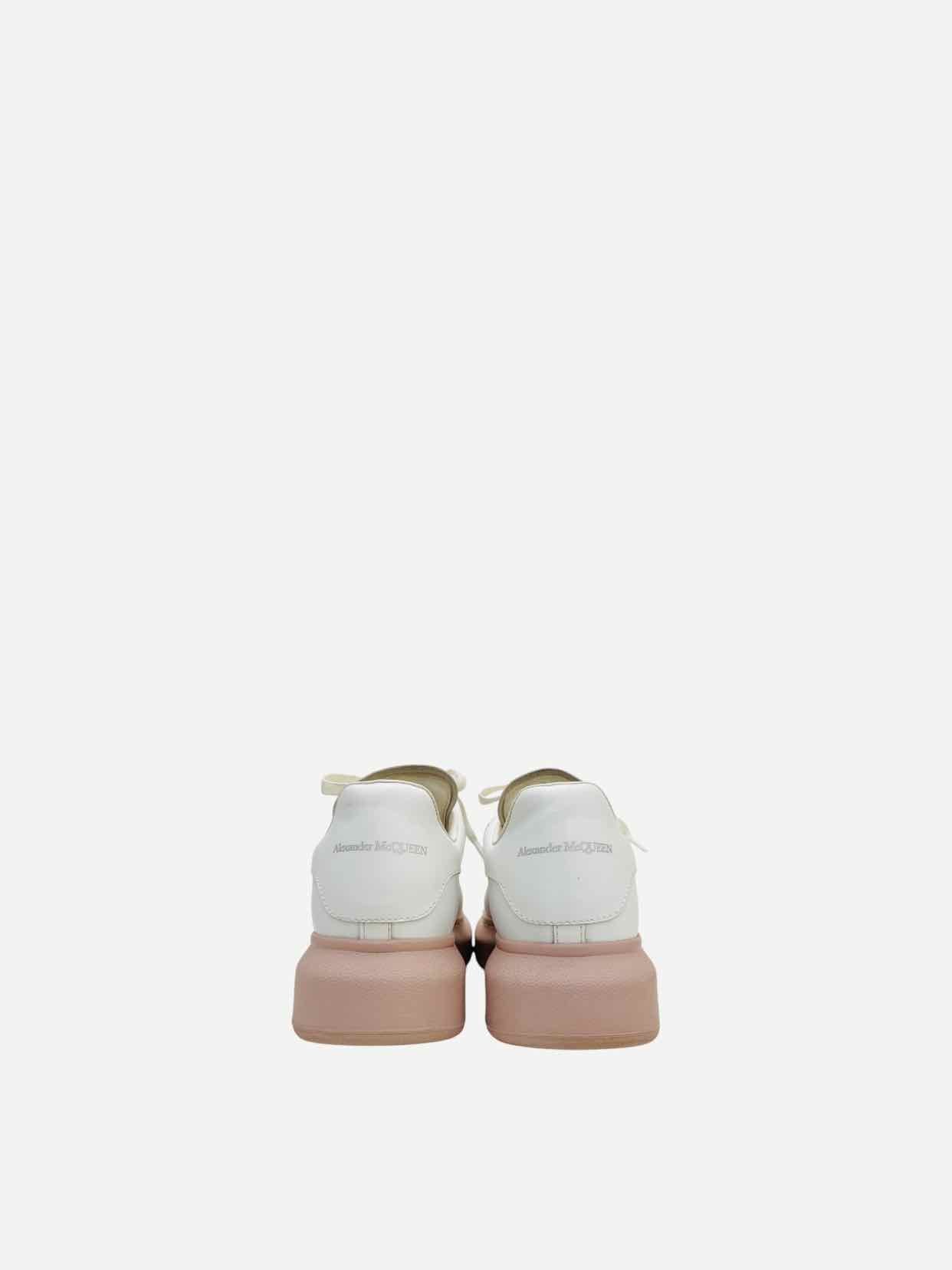 ALEXANDER MCQUEEN Chunky White w/ Pink Sneakers