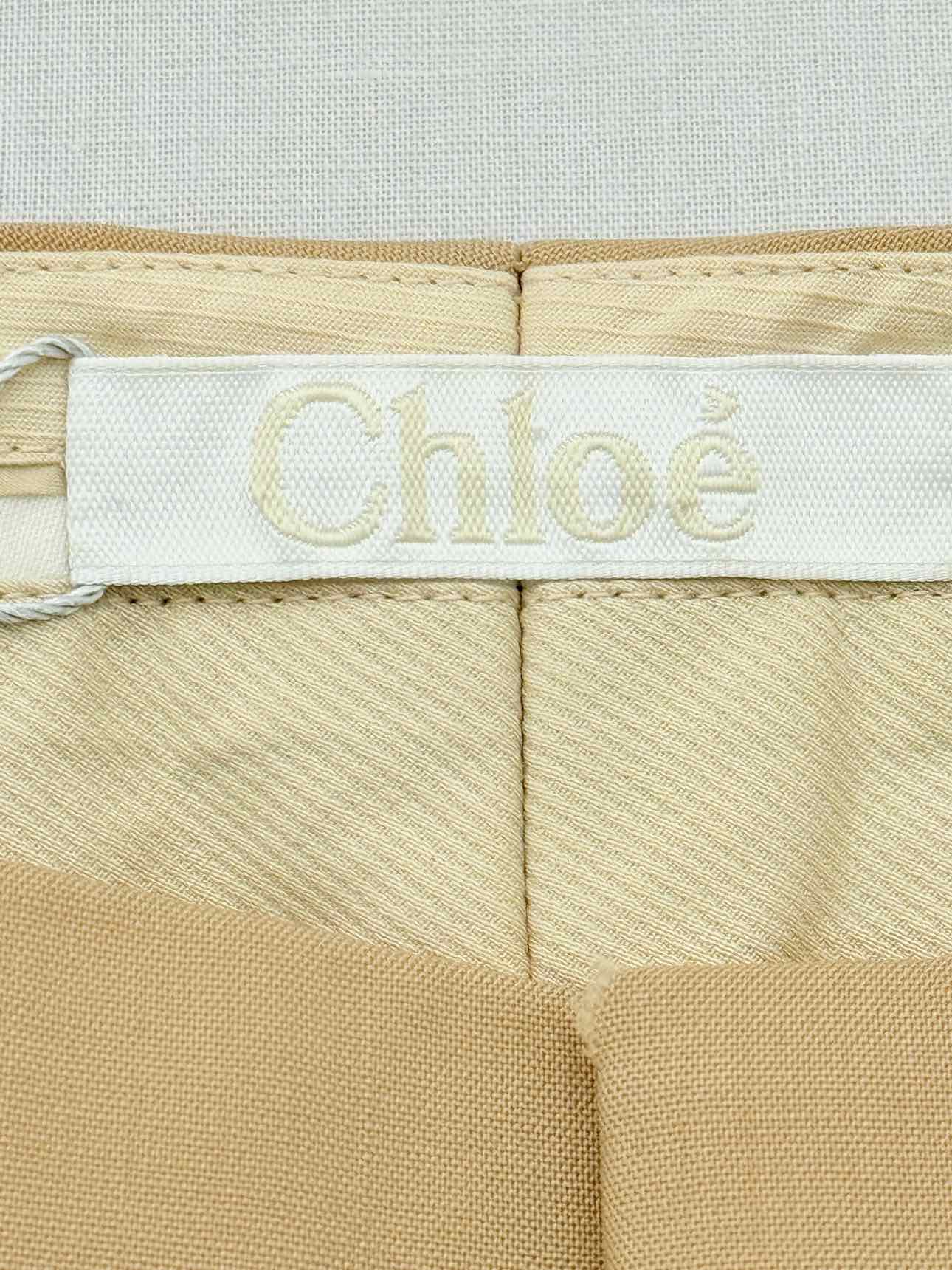 CHLOE Tailored Mocha Size US 2 Pants