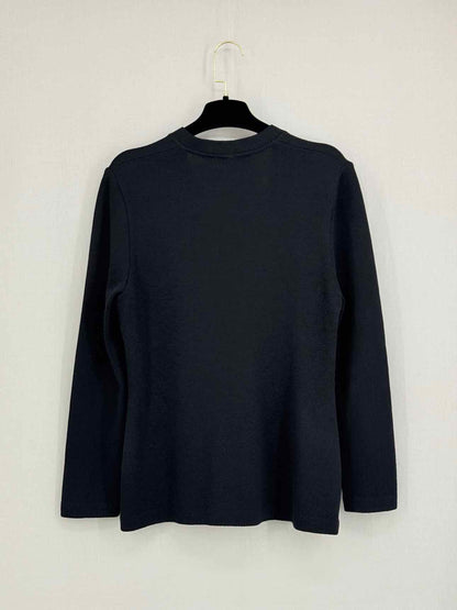 ST. JOHN Black Knit Size US 4 Cardigan