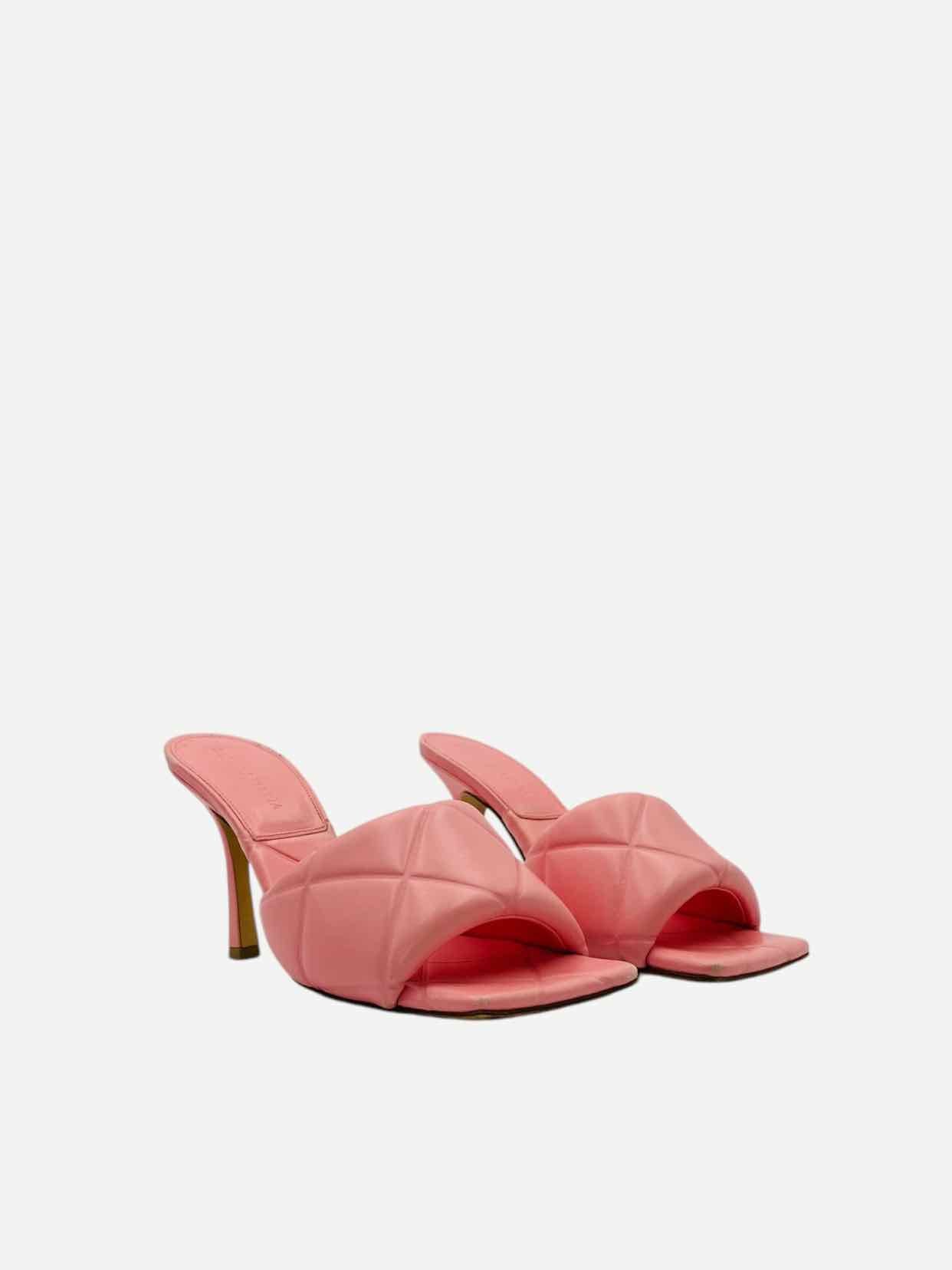 BOTTEGA VENETA Lido Pink Size EU 38.5 Mules
