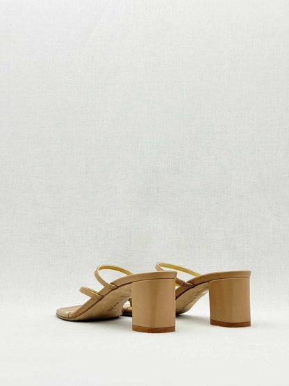 AEYDE Anni Beige Size EU 39 Heeled Sandals