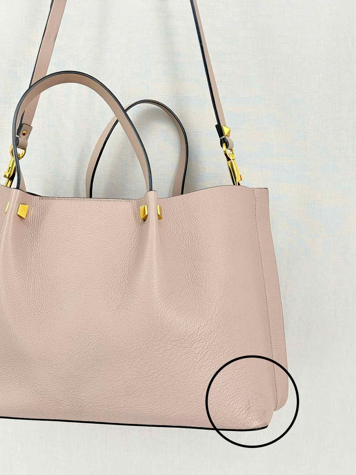 VALENTINO GARAVANI VLogo Escape Pink Tote Bag