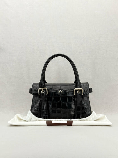 AIGNER Black Top Handle