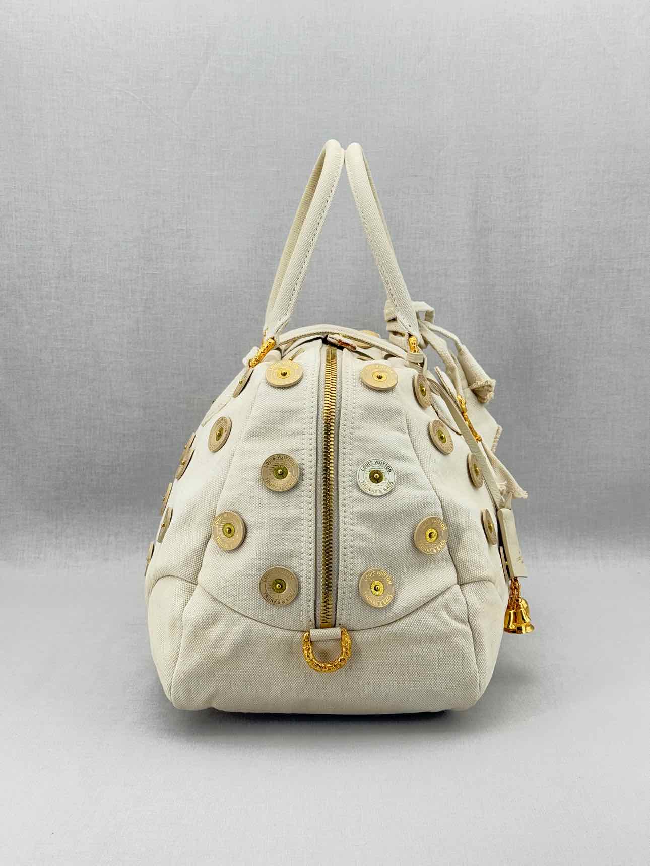 LOUIS VUITTON Limited Edition Beige Top Handle